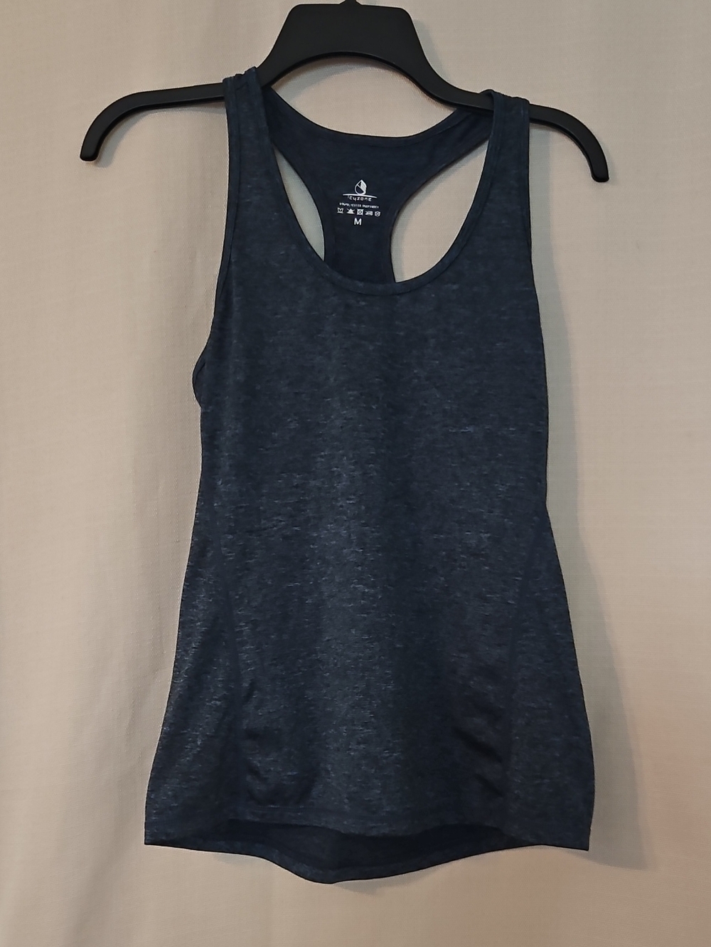 Women's Navy Racerback Tank Top - Unbranded